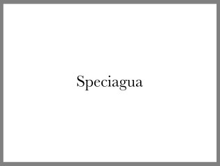 Speciagua