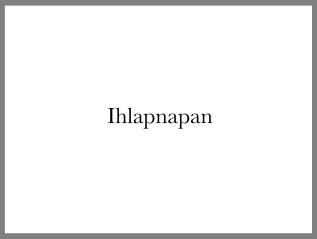 Ihlapnapan